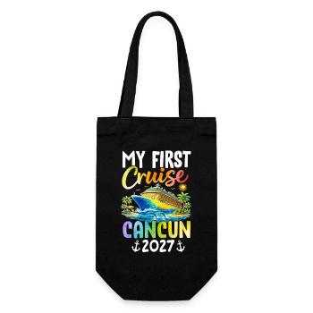 Ma première croisière Cancún 2027 - Sac à bouteille - noir - Devant