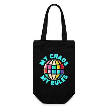 Pré-maternelle Mon chaos Mes règles Maternelle - Sac à bouteille - noir - Devant