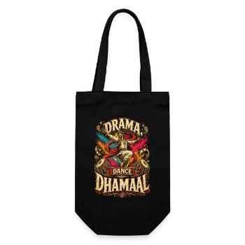 Bollywood Drama Dance Dhamaal - Sac à bouteille - noir - Devant