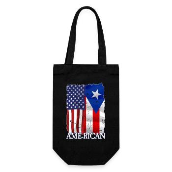 Porto Rico portoricain américain - Sac à bouteille - noir - Devant