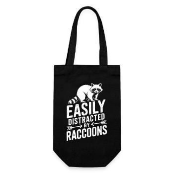 Paroles du raton laveur, drôle de cadeau de raton laveur - Sac à bouteille - noir - Devant