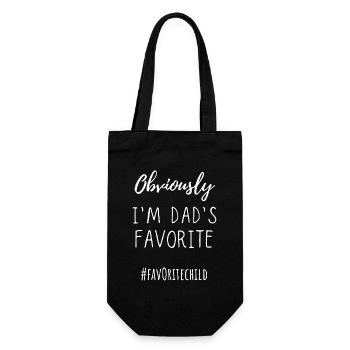 Le T-shirt préféré de mon père - Sac à bouteille - noir - Devant
