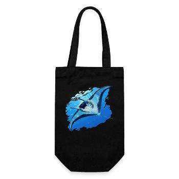 Rays Manta Rays - Gift Bag for Bottles - black - Front