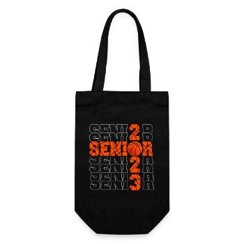 Icône du basket de la saison senior - Sac à bouteille - noir - Devant
