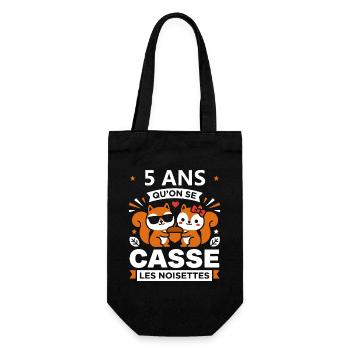 5 Ans Casse Noisettes - Sac à bouteille - noir - Devant
