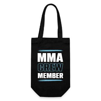Mma Crew - Geschenkbeutel für Flaschen - Schwarz - Vorne
