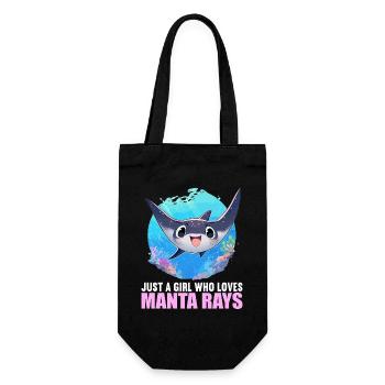 Rays Manta Rays - Gift Bag for Bottles - black - Front