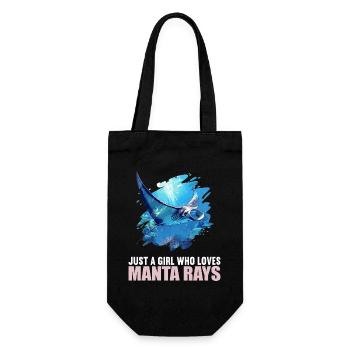 Rays Manta Rays - Gift Bag for Bottles - black - Front