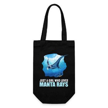 Rays Manta Rays - Gift Bag for Bottles - black - Front