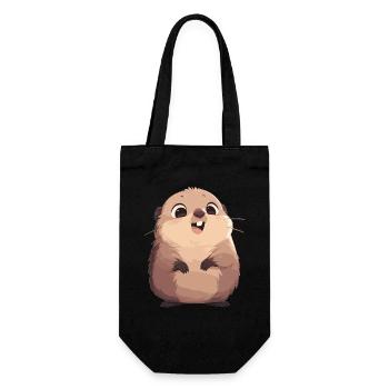 Marmottes Marmotte - Sac à bouteille - noir - Devant