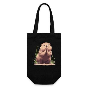 Marmottes Marmotte - Sac à bouteille - noir - Devant
