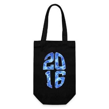 10 YEARS OLD 2016 10TH BIRTHDAY - Gift Bag for Bottles - black - Front