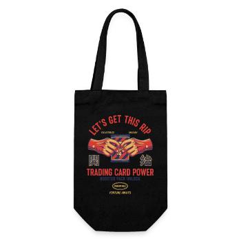 Lets Get This Rip Trading Card Power Booster Pack - Gift Bag for Bottles - black - Front