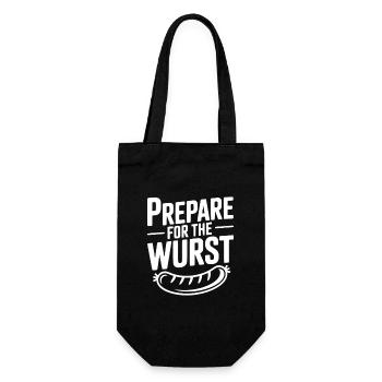 Prepare For The Wurst - Gift Bag for Bottles - black - Front