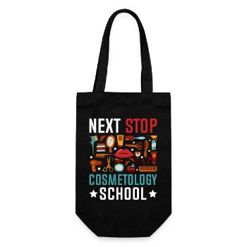 Prochaine étape : École de Cosmétologie - Sac à bouteille - noir - Devant
