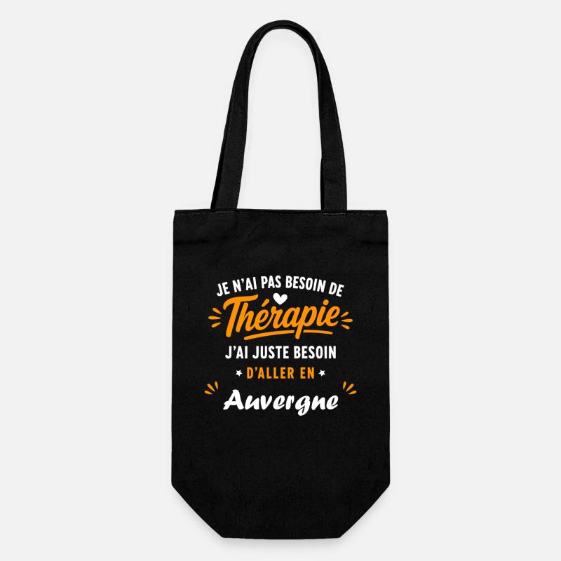 Auvergne - Sac à bouteille - noir