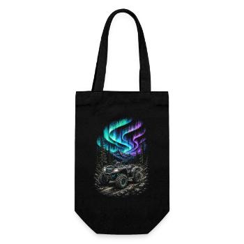 ATV Quad Biking Quad Quad Riders - Gift Bag for Bottles - black - Front