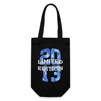 LIMITED EDITION 2013 13 JAHRE 13. GEBURTSTAG - Geschenkbeutel für Flaschen - Schwarz - Vorne