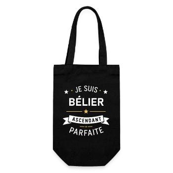 Bélier Ascendant Parfaite - Sac à bouteille - noir - Devant