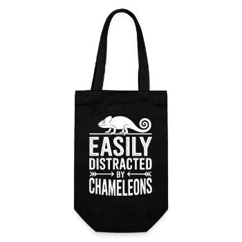 Don des Caméléons Drôles de Caméléons - Sac à bouteille - noir - Devant
