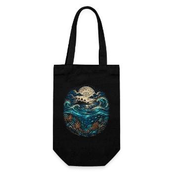 Belize Belizean Root - Gift Bag for Bottles - black - Front
