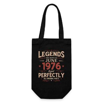 Légende du 50e anniversaire Millésime de juin 1976 - Sac à bouteille - noir - Devant