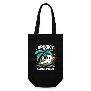 Spooky Summer Summerween Halloween - Geschenkbeutel für Flaschen - Schwarz - Vorne