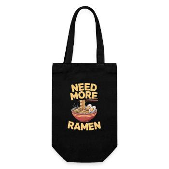 Ramen Nudelsuppe Geschenke - Geschenkbeutel für Flaschen - Schwarz - Vorne