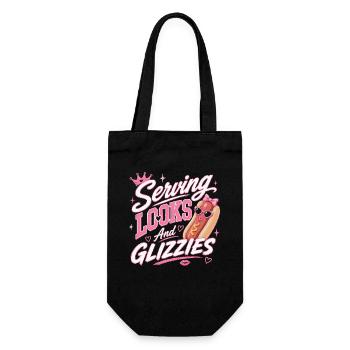 Passionné de saucisses de hot-dogs fanatic - Sac à bouteille - noir - Devant