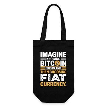 Bitcoin Imaginez savoir que Bitcoin existe crypto BTC - Sac à bouteille - noir - Devant