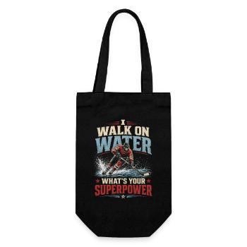 Superpuissance du Marcheur d’Eau - Sac à bouteille - noir - Devant