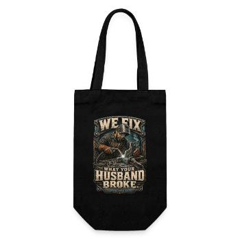 Welder Welding Specialist - Gift Bag for Bottles - black - Front