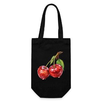 cerise - Sac à bouteille - noir - Devant