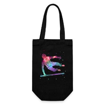 Freerunner Space Parkour Running Kids Freerunning - Gift Bag for Bottles - black - Front