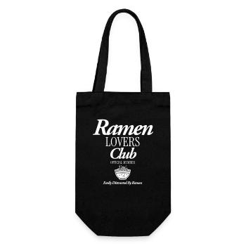 Ramen - Geschenkbeutel für Flaschen - Schwarz - Vorne