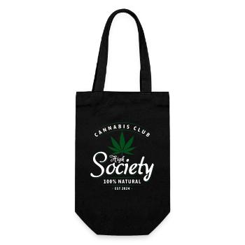 High Society Cannabis Club Logo - Sac à bouteille - noir - Devant