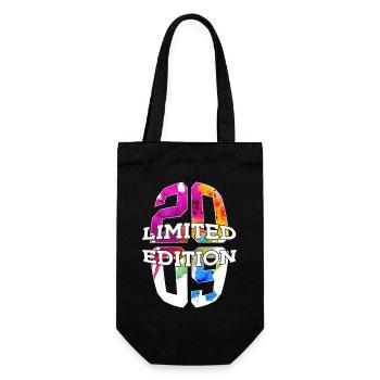 LIMITED EDITION 2009 17 YEARS 17TH BIRTHDAY - Gift Bag for Bottles - black - Front