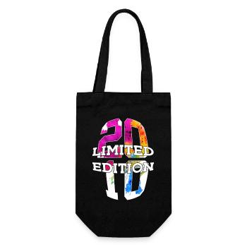 LIMITED EDITION 2010 16 JAHRE 16. GEBURTSTAG - Geschenkbeutel für Flaschen - Schwarz - Vorne