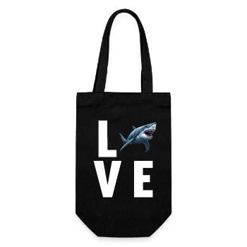 Megalodons Megalodon - Gift Bag for Bottles - black - Front