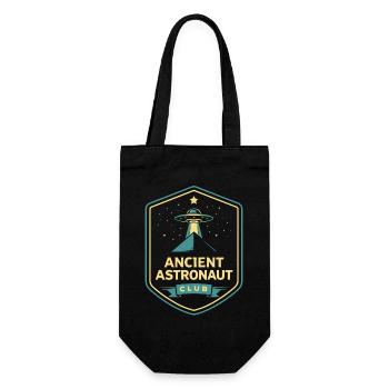 Ancient Astronaut Club - Geschenkbeutel für Flaschen - Schwarz - Vorne