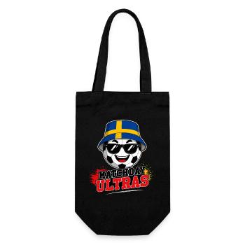 Fan de football des Ultras Match Day Suède - Sac à bouteille - noir - Devant