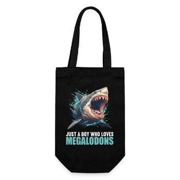 Megalodons Megalodon - Gift Bag for Bottles - black - Front