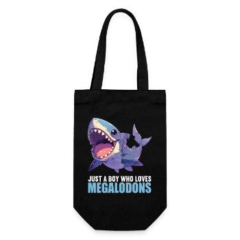 Megalodons Megalodon - Gift Bag for Bottles - black - Front