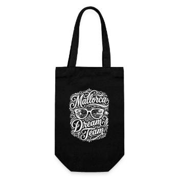 Équipe de rêve de Majorque - Sac à bouteille - noir - Devant