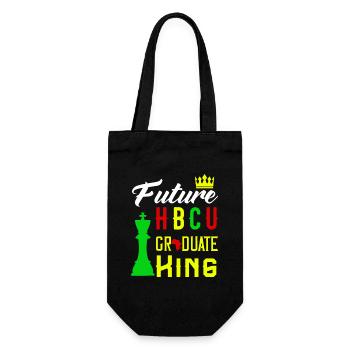 Future HBCU Graduate King - Gift Bag for Bottles - black - Front