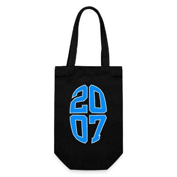 19 YEARS OLD 2007 19TH BIRTHDAY - Gift Bag for Bottles - black - Front