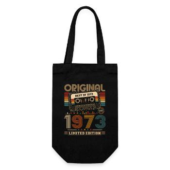 53e anniversaire Gift Man Cassette Best of 1973 - Sac à bouteille - noir - Devant