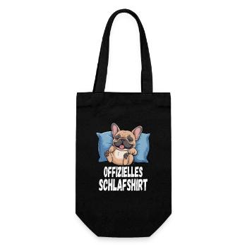  Offizielles Schlafshirt Lustige Französische - Geschenkbeutel für Flaschen - Schwarz - Vorne