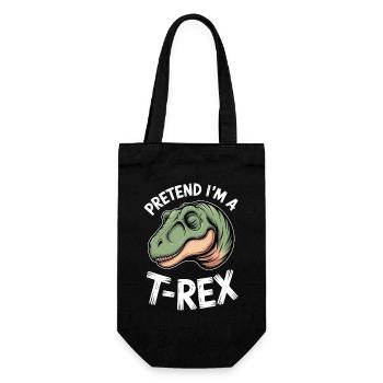 Dictions du T-Rex : Don Dinosaure Tyrannosaure - Sac à bouteille - noir - Devant