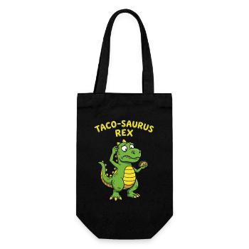 Taco Saurus Rex Foodie Hungryer Food Mexican - Sac à bouteille - noir - Devant